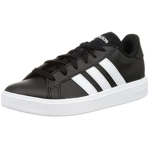 adidas Grand Court Base 2.0 dames sneakers, core black/ftwr white/core black, 44 EU