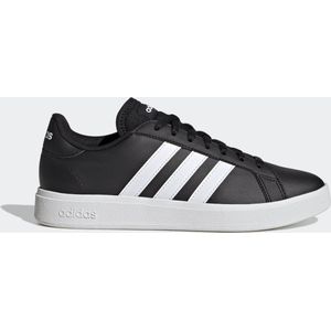 Tennisschoenen - Synthetisch Leer - Zwart - Rubberen Zool