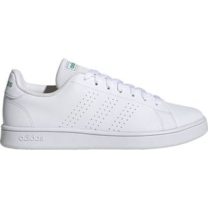 adidas Advantage Base Court Lifestyle Shoes Sneakers heren, ftwr white ftwr white green, 38 EU