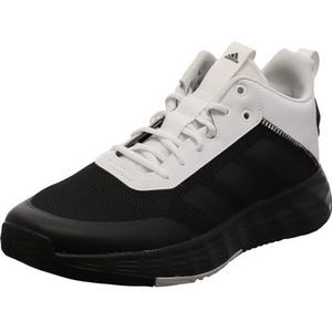 adidas Ownthegame, hardloopschoen, uniseks, voor volwassenen, Veelkleurig (Core Black Ftwr Wit), 49 1/3 EU