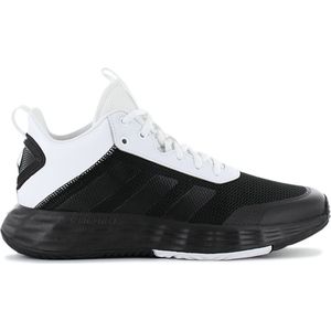 adidas Own-the-Game 2.0 - Heren Basketbalschoenen Sport Schoenen Sneakers Zwart GY9696 - Maat EU 45 1/3 UK 10.5