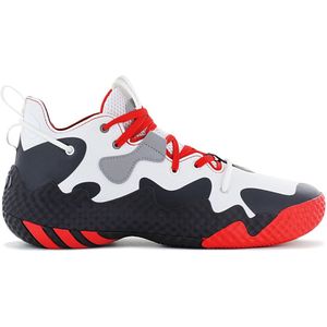 adidas James Harden Vol. 6 - Heren Sneaker Basketbalschoenen Sneakers Wit-Blauw GV9081 - Maat EU 42 2/3 UK 8.5