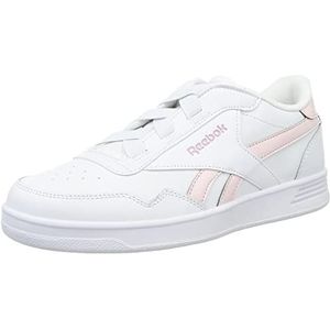 Reebok Royal Techque T elastische sneakers voor heren, Wit porselein Roze doordrenkt Lila, 37.5 EU