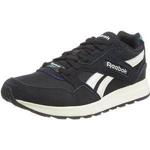 Reebok Heren Gl1000 Sneakers, Core Zwart Klassiek Wit Klassiek Teal, 44 EU