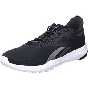 Reebok Flexagon Force 4 Sneakers voor heren, Core Zwart Puur Grijs 5 Ftwr Wit, 39 EU