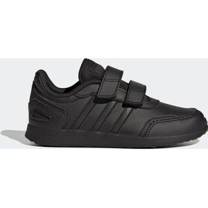 adidas Vs Switch 3 Lifestyle Running Hook and Loop Strap schoenen, uniseks kinderen, Zwart (Core Black), 30.5 EU