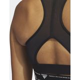 adidas Sportbeha Dames - Zwart - Lichtondersteuning