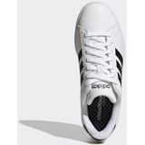 adidas Sportswear Grand Court Cloudfoam Lifestyle Court Comfort Schoenen - Unisex - Wit- 36
