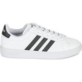 adidas Sportswear Grand Court Cloudfoam Comfort Schoenen - Unisex - Wit- 36 2/3