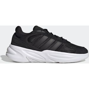 Adidas Ozelle Cloudfoam herensneakers, core zwart/core zwart/grijs six, 45 1/3 EU