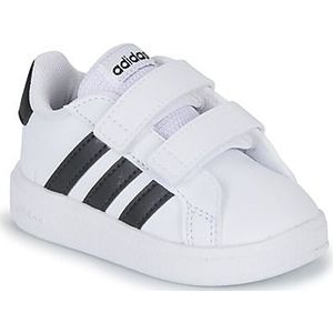 adidas Sneaker Grand Court 2.0 Cf I uniseks-kind tennisschoenen , Ftwr White Core Black Core Black , 27 EU