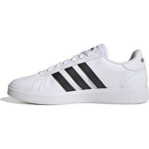 adidas Grand Court sneakers heren,Ftwr White/Core Black/Ftwr White,39 1/3 EU