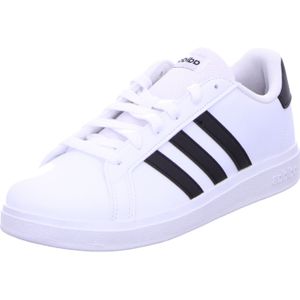 adidas Sportswear Grand Court Lifestyle Tennis Lace-Up Schoenen - Kinderen - Wit- 37 1/3