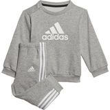 adidas Performance - Sweatset - Grijs - Katoen - 1 Jaar