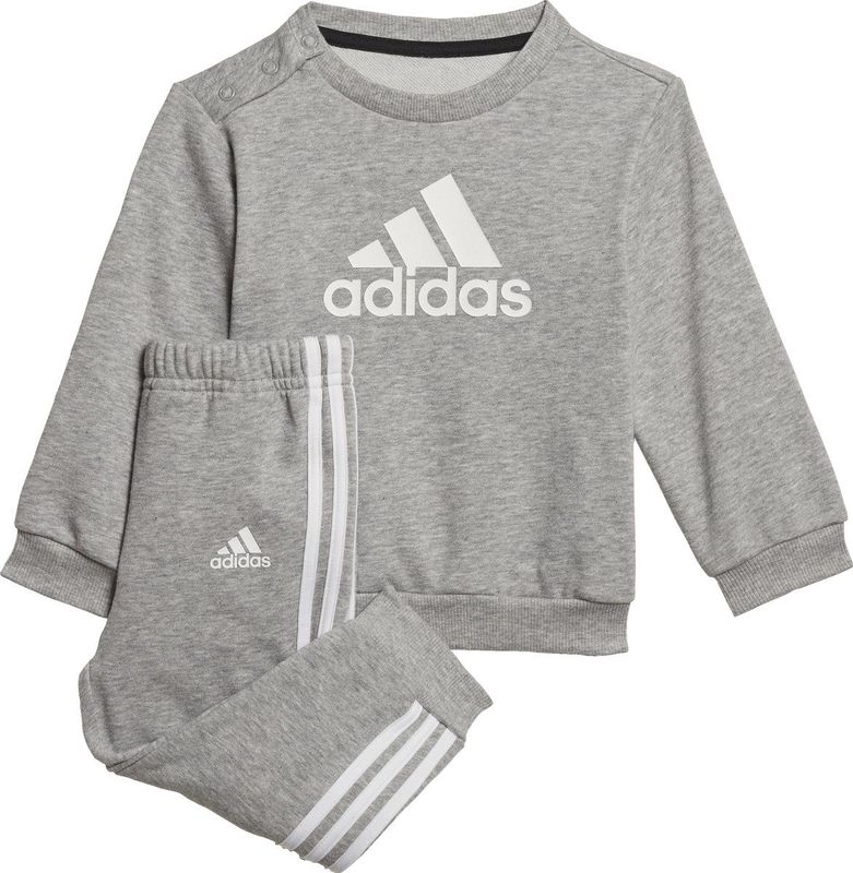 adidas Performance - Sweatset - Grijs - Katoen - 1 Jaar