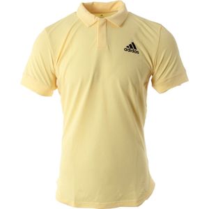 Adidas, Heren, Tops, Geel, Maat: S Poliester,