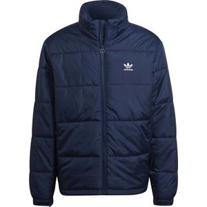Adidas - Gewatteerde Puffer Donsjas - Blauw - Heren - 100% Polyester