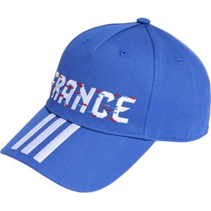 Frankrijk cap Adidas 3 strepen volwassenen blauw