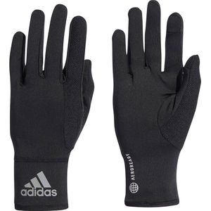 Adidas aeroready handschoenen in de kleur zwart.