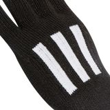 adidas Sportswear 3-Stripes Conductive Handschoenen - Unisex - Zwart- S
