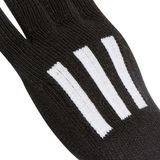 adidas Sportswear 3-Stripes Conductive Handschoenen - Unisex - Zwart- XL