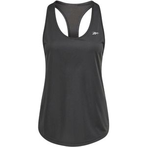 Reebok Workout Ready Mesh Back Tank voor dames in zwart
