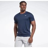Reebok - SS Tech TEE - Heren Top - Blauw