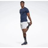 Reebok - SS Tech TEE - Heren Top - Blauw