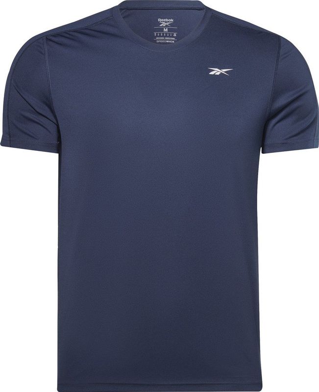 Reebok - SS Tech TEE - Heren Top - Blauw