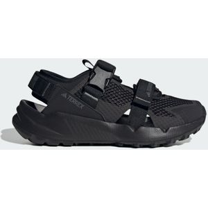 adidas Unisex Terrex Hydroterra Rocky Trails sandalen, Core Zwart/Core Zwart/Grijs Vier, 9 UK, Core Black Core Zwart Grijs Vier, 43 1/3 EU