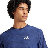 Adidas - Train Essentials - Trainingsshirt - Zwart - AEROREADY-technologie, minimaal 70% gerecycled materiaal