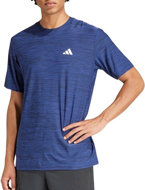 Adidas - Train Essentials - Trainingsshirt - Zwart - AEROREADY-technologie, minimaal 70% gerecycled materiaal