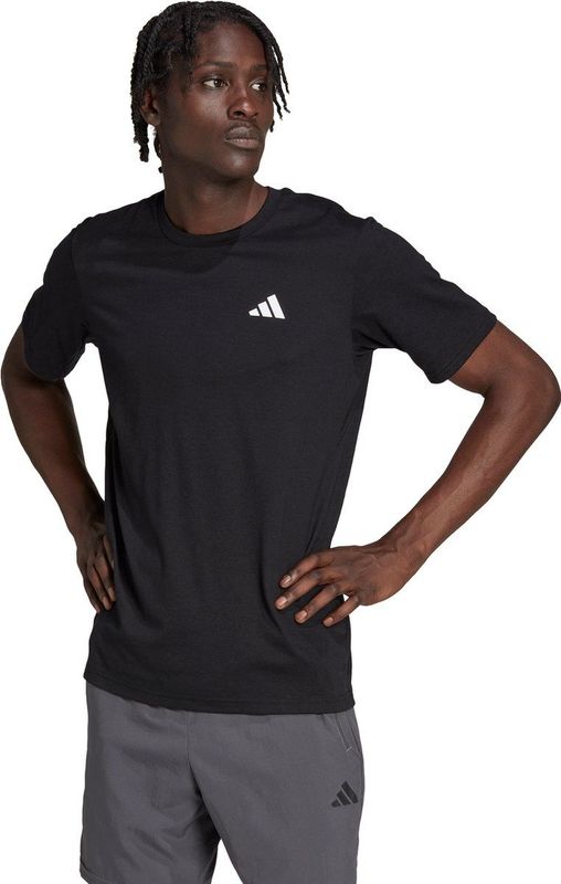 T-shirt - Zwart/Wit - Polyester/Katoen - AEROREADY