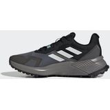 adidas Terrex Womens Terrex Soulstride RAINRDY Trailrunningschoenen (Dames |grijs |waterdicht)