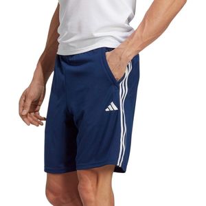 Adidas - Train Essentials Pique 3 Stripes - Korte Broek - Zwart - 100% Gerecycled Materiaal