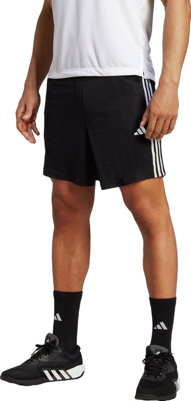 ADIDAS tr-es piq Sportbroek - Zwart-Wit - Leer