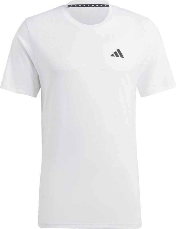 Adidas - Tr-es Fr T-shirt - Zwart - 70% Gerecycled Polyester, 30% Katoen