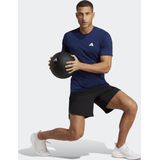 Adidas - Tr-es Fr - T-shirt - Grijs - 70% Gerecycled Polyester, 30% Katoen