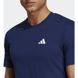 Adidas - Tr-es Fr - T-shirt - Grijs - 70% Gerecycled Polyester, 30% Katoen