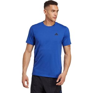 Adidas - Train Essentials T-shirt - Zwart - 70% Gerecycled Polyester, 30% Katoen