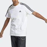 adidas ESSENTIALS SINGLE JERSEY 3-STREIFEN T-Shirt Herren