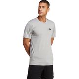 adidas - Trainings T-shirt - Rood - 70% Gerecycled Polyester, 30% Katoen