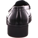 Waldlaufer - H-serena - Instappers - Zwart - Lakleer - Uitneembaar Voetbed