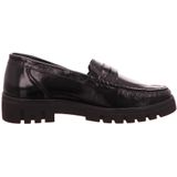 Waldlaufer - H-serena - Instappers - Zwart - Lakleer - Uitneembaar Voetbed