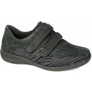 Waldläufer - 54302 - Klittenbandschoenen - Zwart - Wijdte M