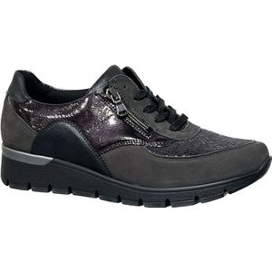 Waldläufer - 626K02 - Veterschoenen - Carbon - Leer