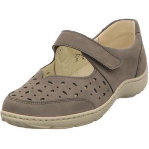 Waldläufer - Bandschoen - Nubuck Leer - Klittenbandsluiting - Uitneembaar Voetbed