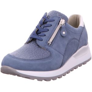 Waldlaufer - Orthotritt Sneaker - Denim Blauw - Suède - Wijdte H