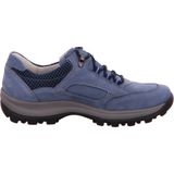 Waldläufer - 471000-H-Holly - Casual Schoenen - Lichtblauw - Leer/Stof