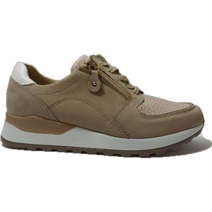 Waldläufer Dames Sneaker - OrthoTritt H64007-500-500-094 Zand - Wijdte H - Maat 6